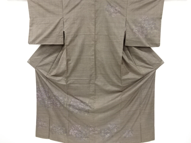 JAPANESE KIMONO / HOMONGI / DORO OSHIMA TSUMUGI /